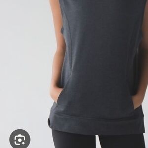 Lululemon Athletica Dark Gray Muscle Tee